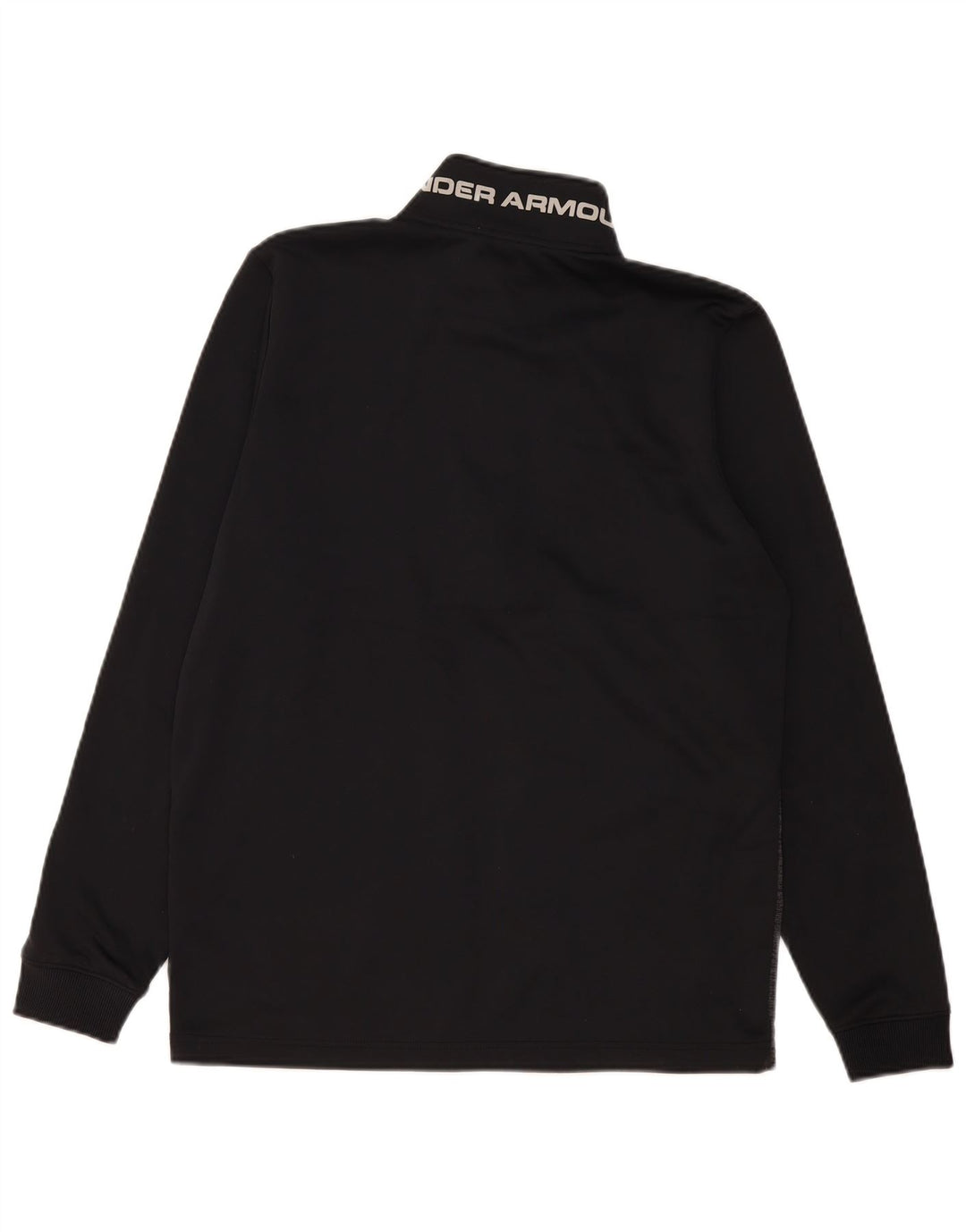 Under Armour Herre Cold Gear Sweatshirt Jumper Medium Sort Colourblock