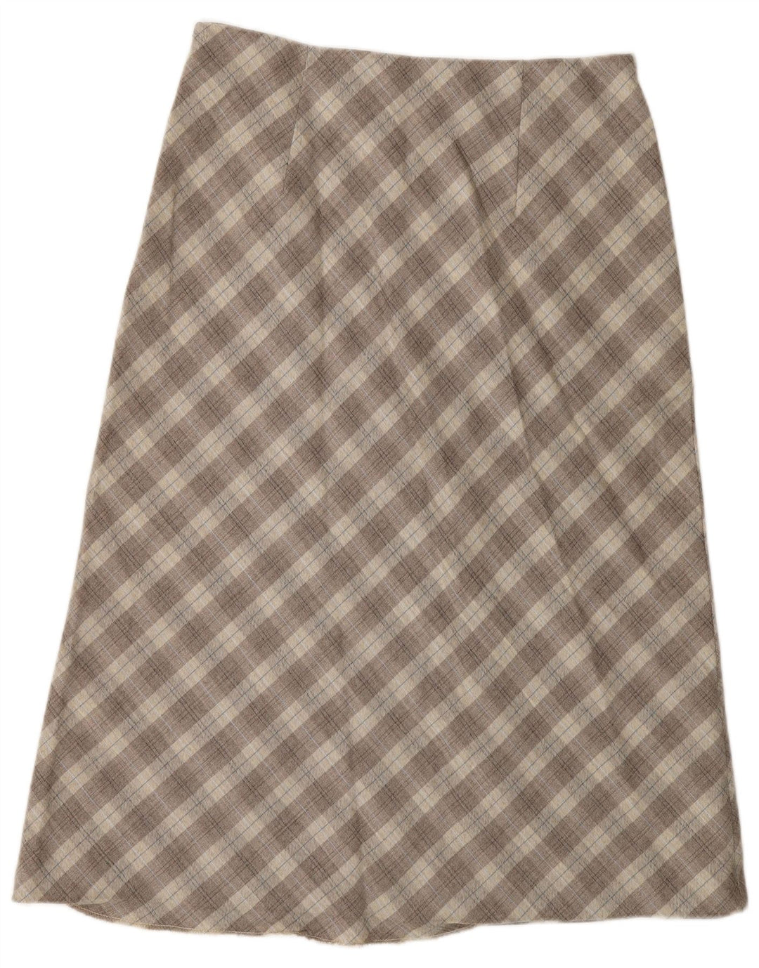 Elizabeth Ascot Dame A-Line nederdel Medium W30 Grå ternet