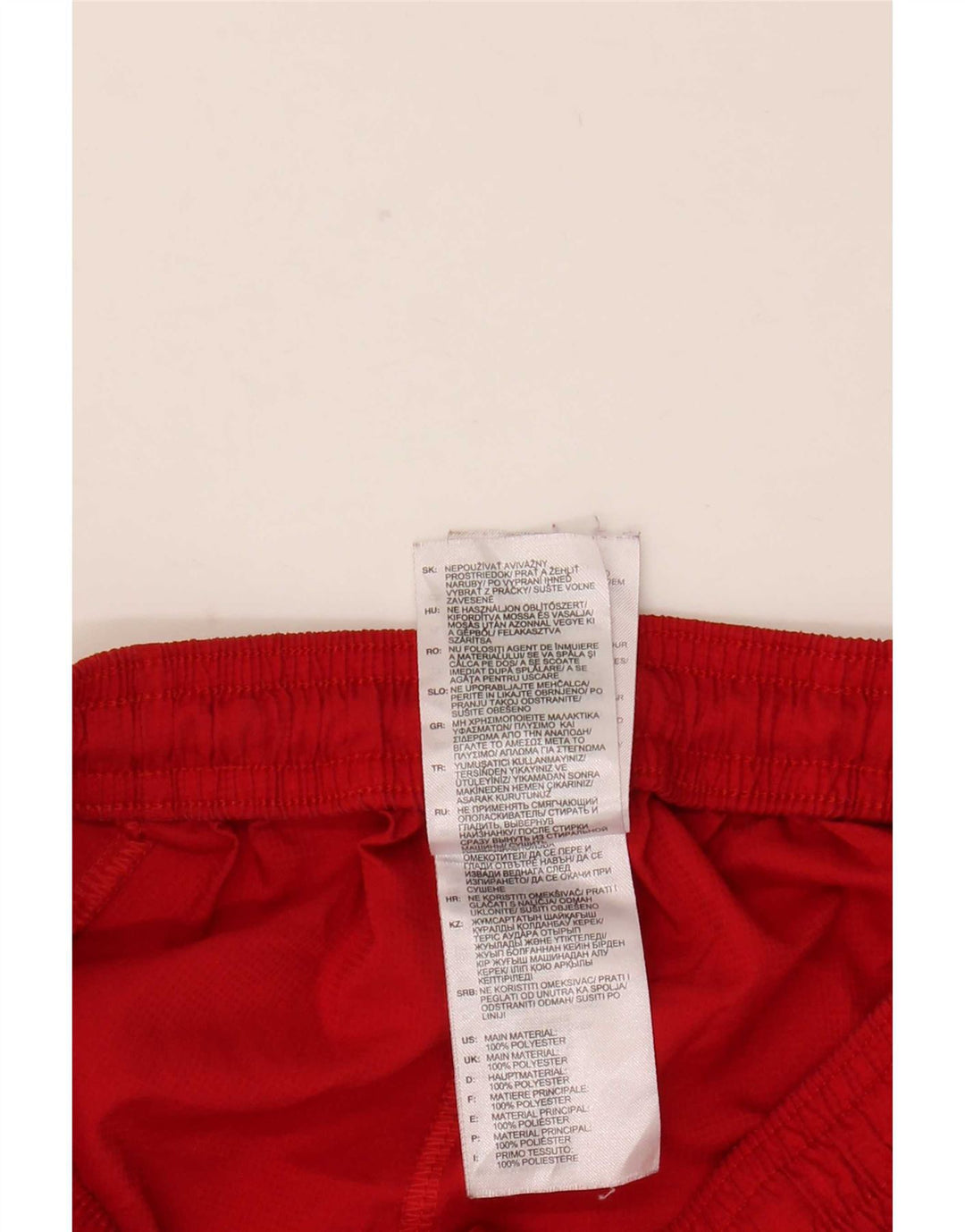 Adidas Womens Aeroready Sport Shorts UK 8/10 Small Red Polyester