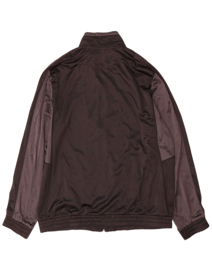 LOTTO Træningsdragt til mænd Topjakke 2XL Sort Colourblock Polyester