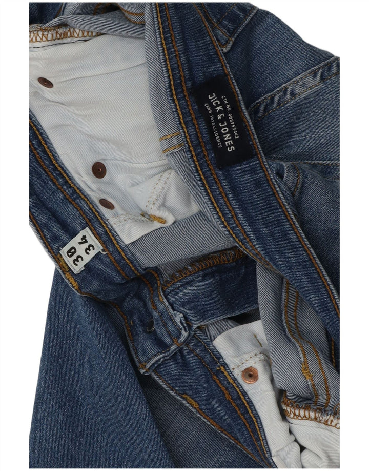 Jack & Jones Herre Liam Skinny Jeans W30 L27 Blå
