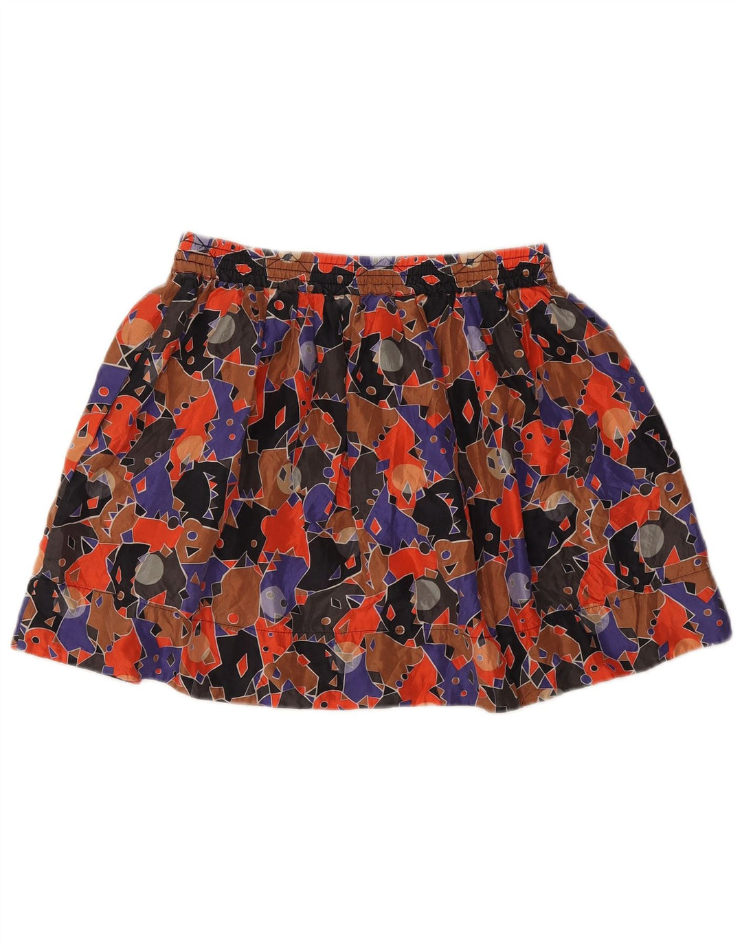 Marc Jacobs Dame Abstrakt Mønster Mini Nederdel Medium W28 Multicolored Col