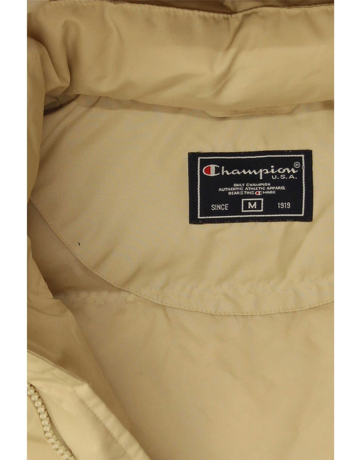 Champion Dame Hooded Polstret Frakke UK 14 Medium Beige