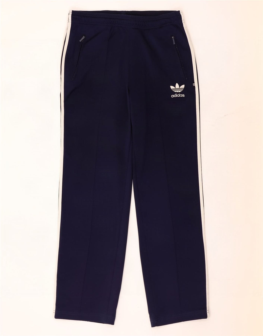 Adidas Træningsdragtsbukser til mænd UK 36/38 Small Navy Blue Polyester