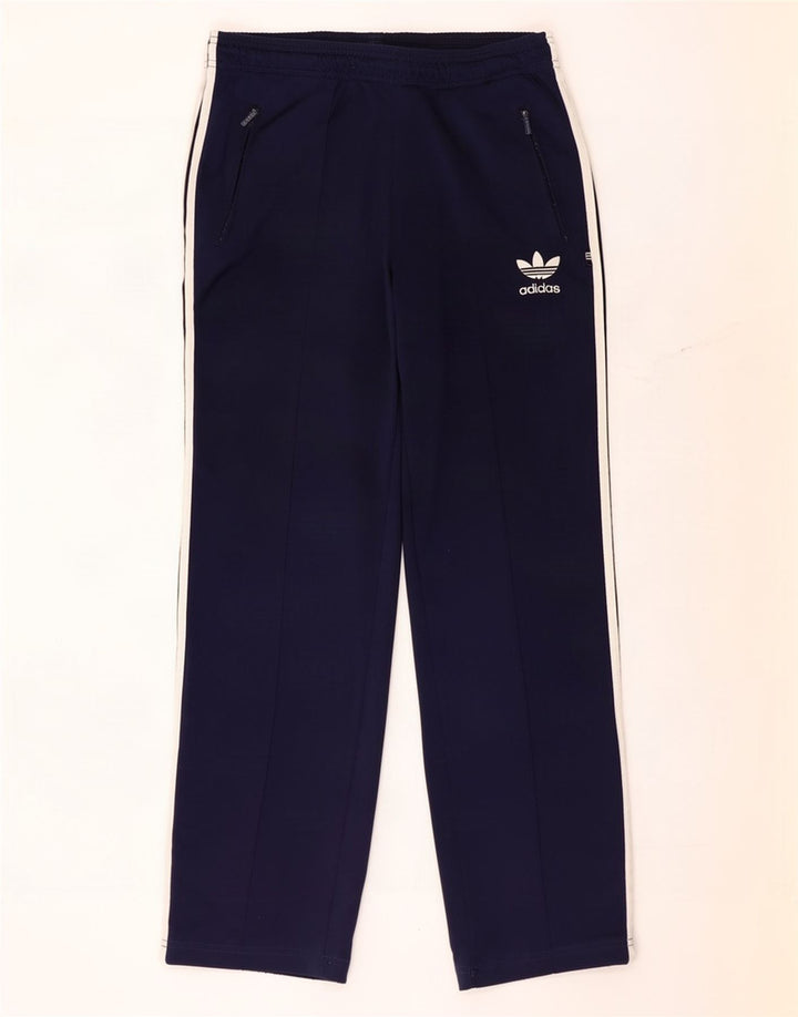 Adidas Træningsdragtsbukser til mænd UK 36/38 Small Navy Blue Polyester