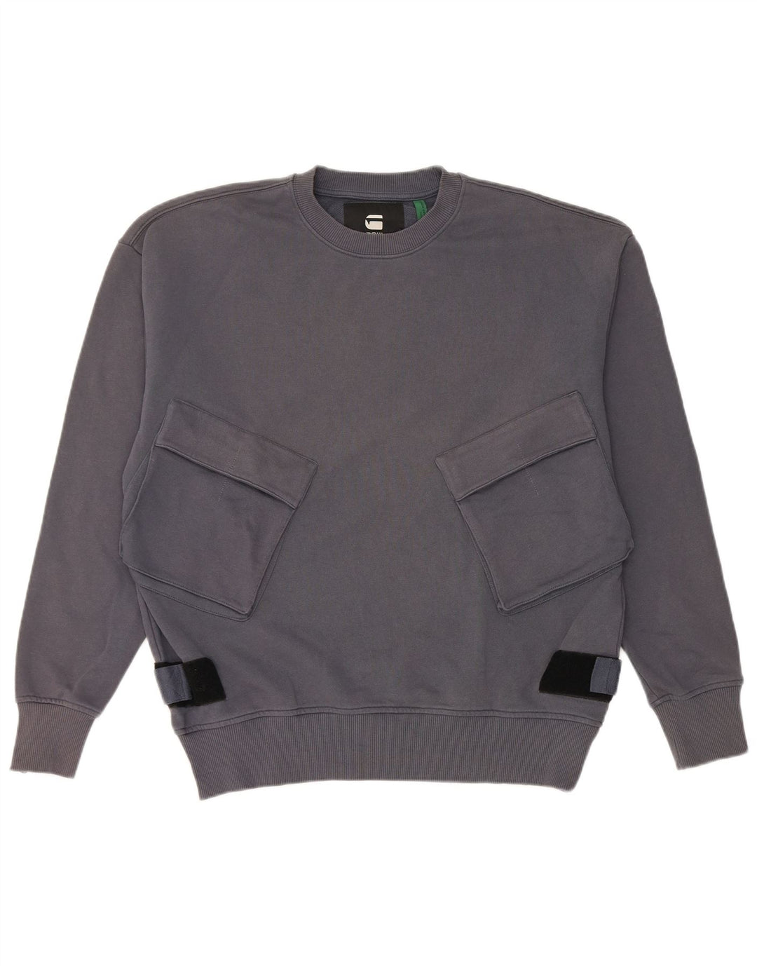 G-Star Herre Sweatshirt Jumper Stor Marineblå Bomuld