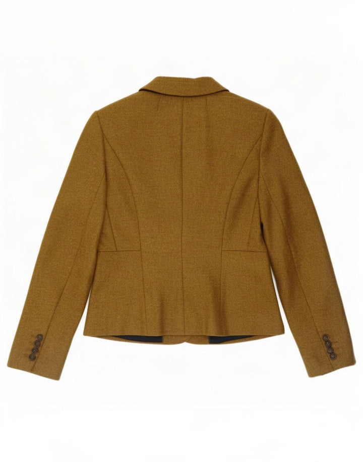 Hobbs Dame 2-knaps blazerjakke UK 12 Medium Beige Uld