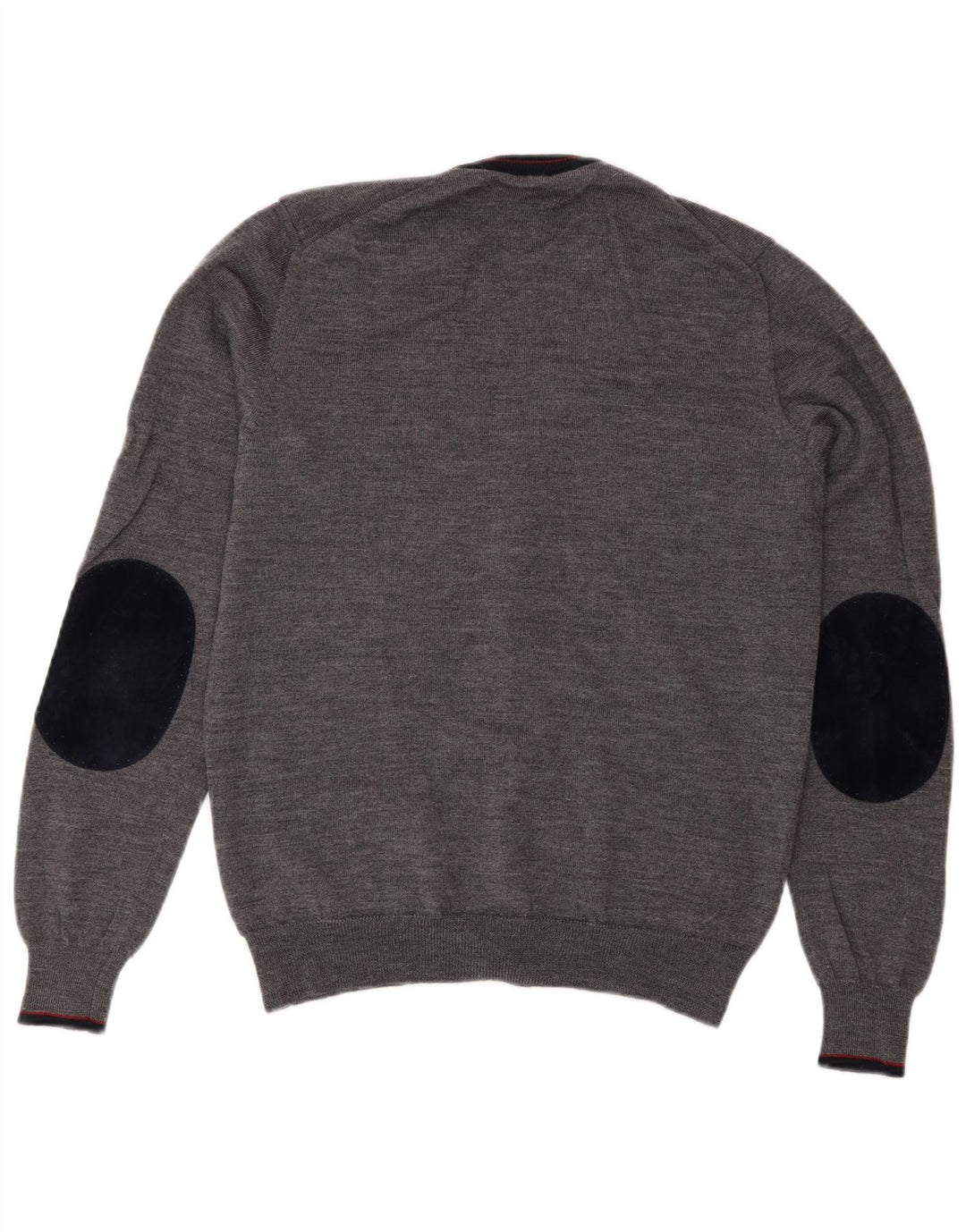 Trussardi Jeans Dame Cardigan Sweater UK 14 Medium Grey