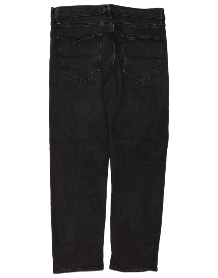 Marks & Spencer Straight Jeans til mænd W32 L27 sort bomuld
