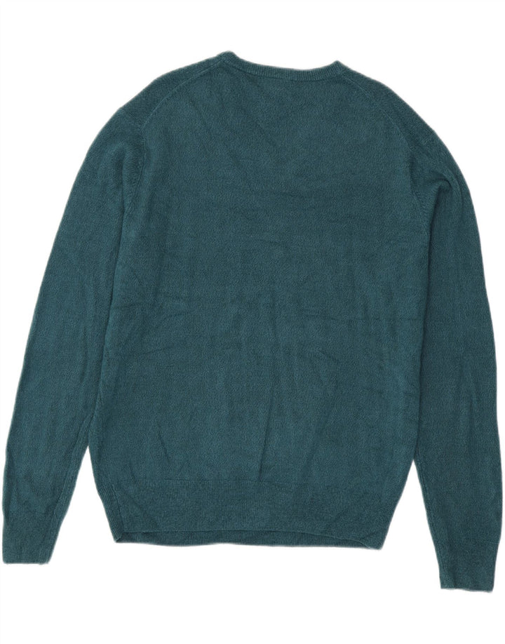 Dockers Herre V-hals sweater Stor Blå Akryl