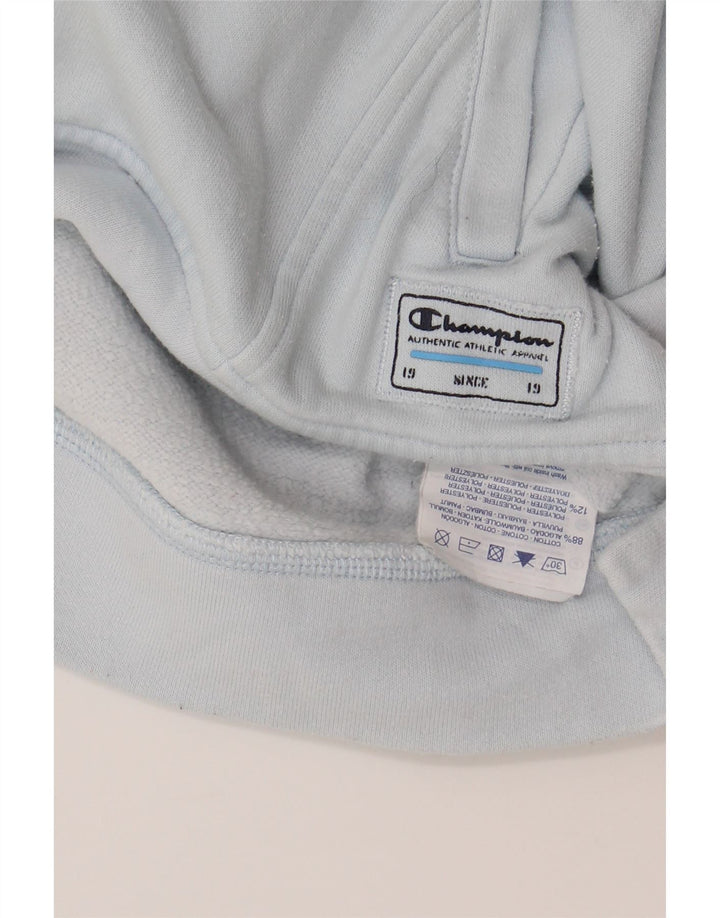 CHAMPION Womens Tracksuit Top Jacket UK 14 Medium Blue Cotton Vintage Champion and Second-Hand Champion from Messina Hembry 