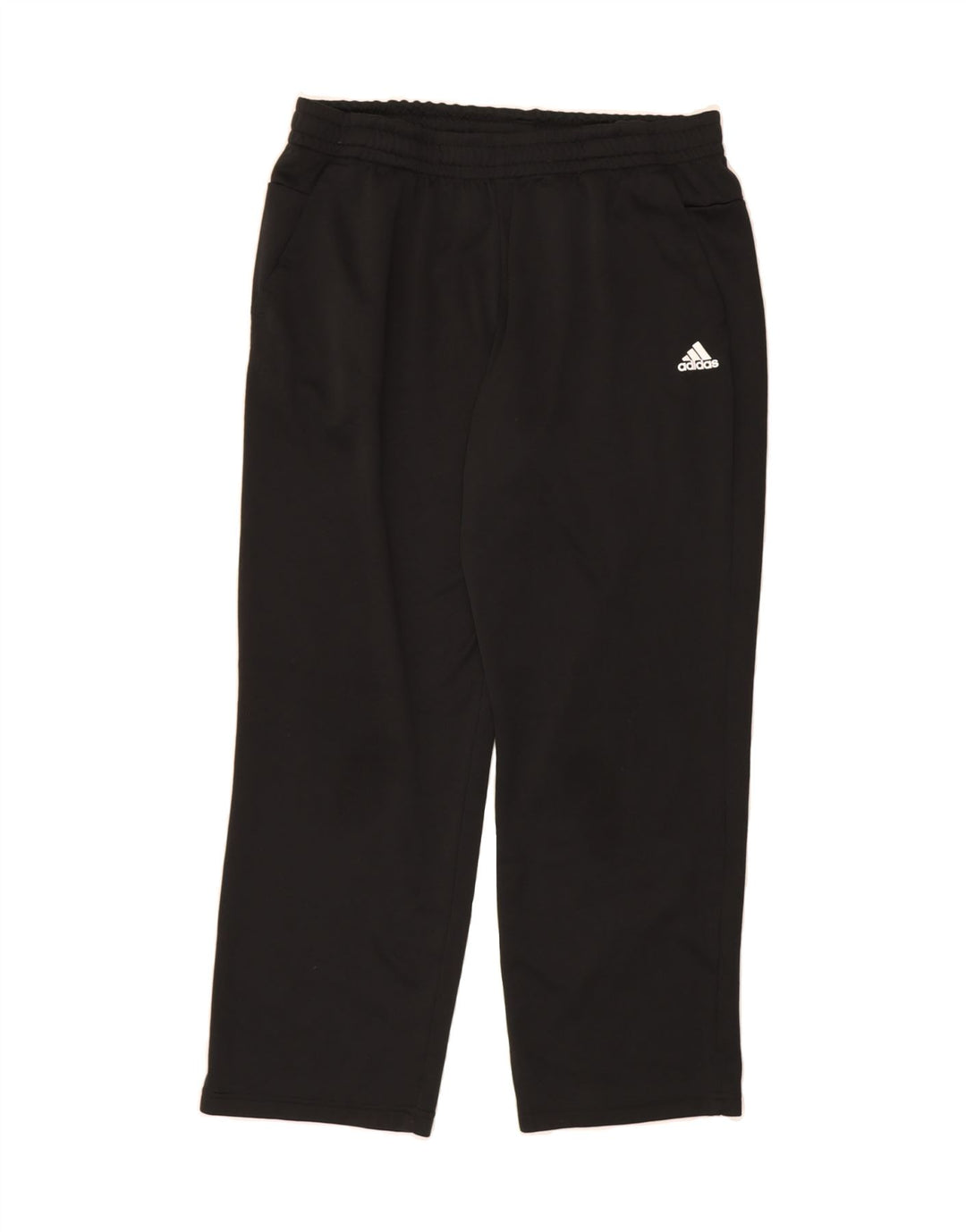 ADIDAS Mens Tracksuit Trousers XL Black Polyester Vintage Adidas and Second-Hand Adidas from Messina Hembry 