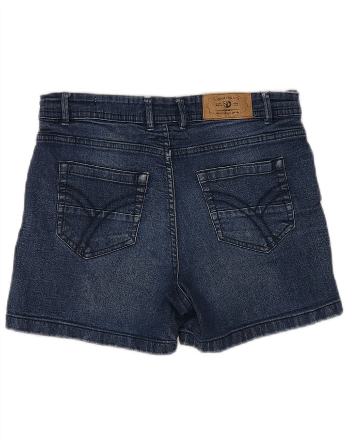 DACK'S Dame Slim Fit Denim Shorts IT 44 Medium W30 Blå Bomuld