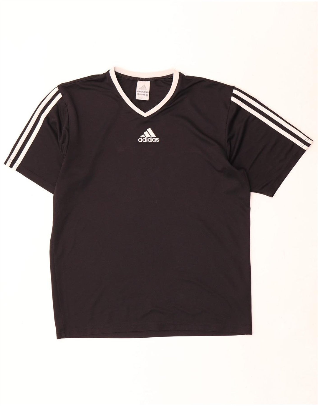 Adidas Herre Climalite T-Shirt Top Lille Sort Polyester