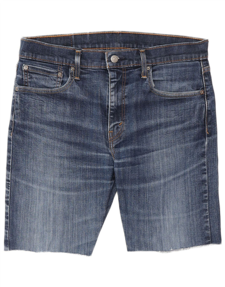 LEVI'S Herre 502 denimshorts W33 Medium Blue Bomuld