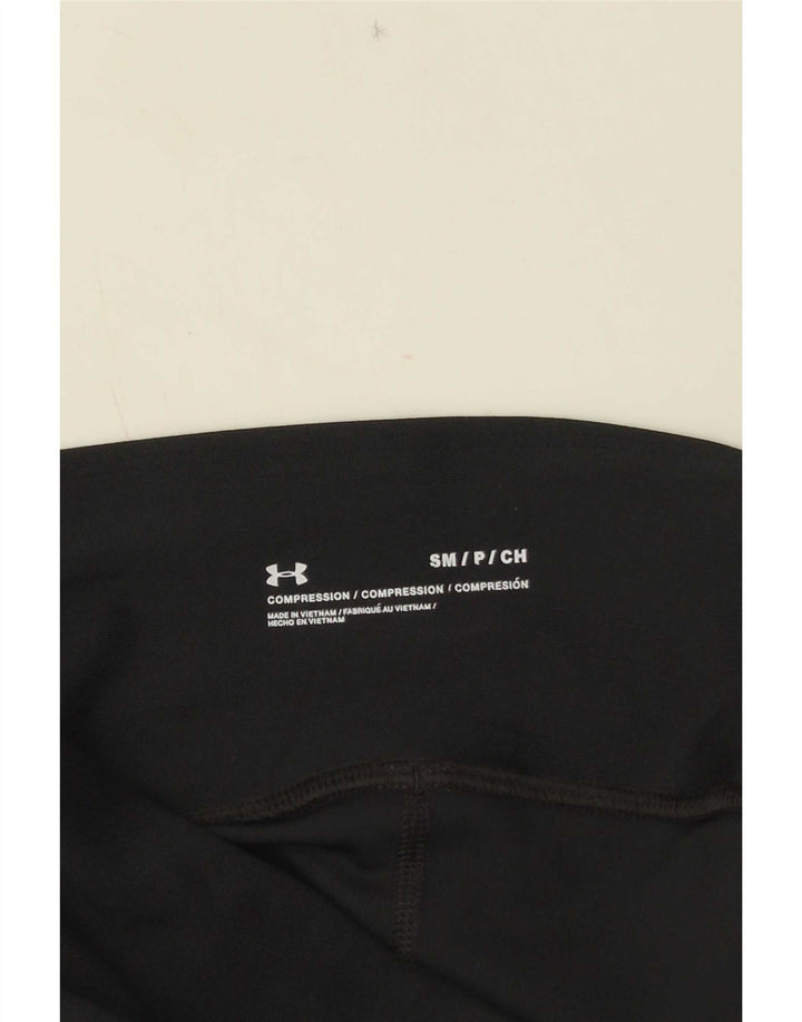 Under Armour Dame Capri Leggings UK 8 Small Black