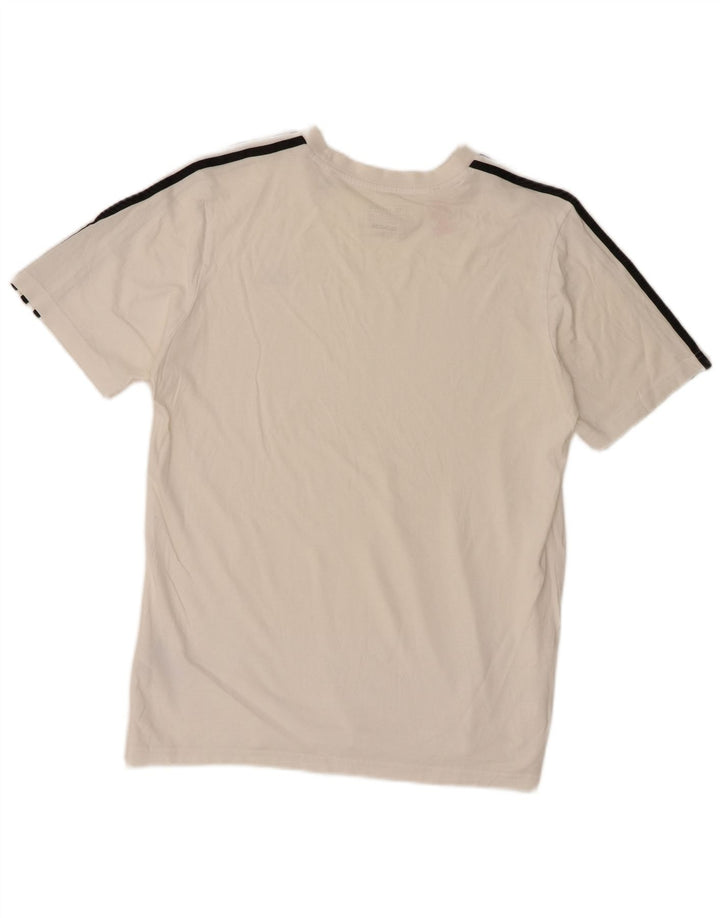 Adidas drenge T-shirt top 15-16 år hvid bomuld