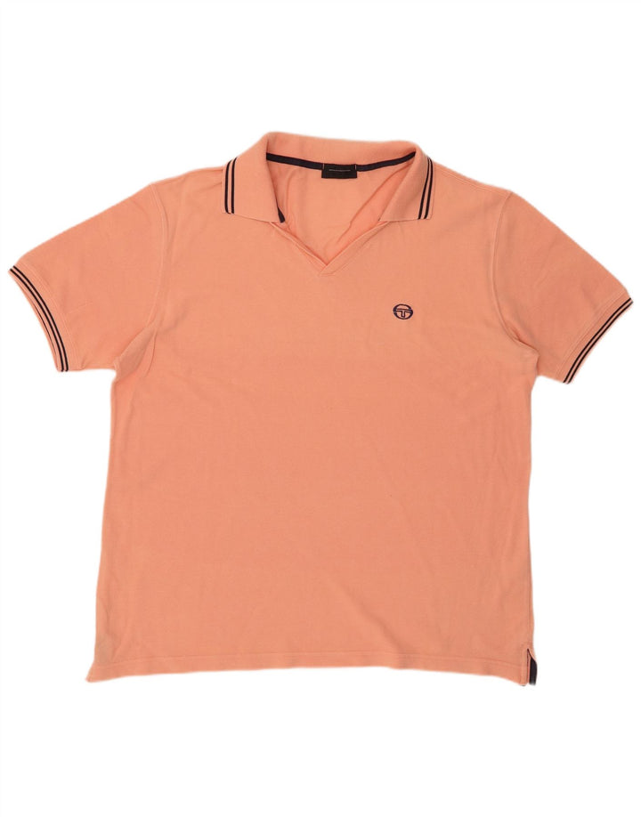 SERGIO TACCHINI Poloshirt til mænd IT 56 XL Orange Bomuld