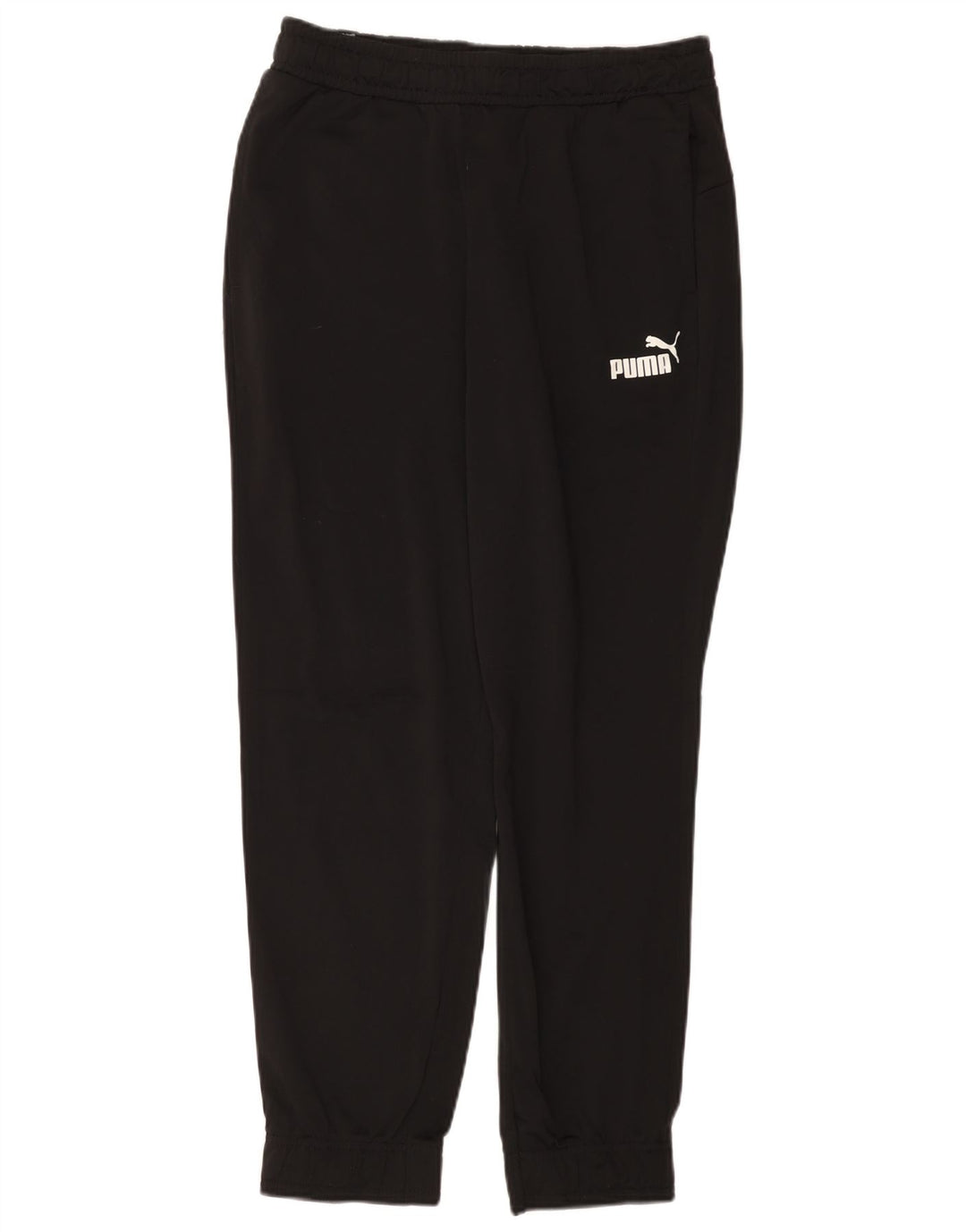 PUMA Mens Tracksuit Trousers Joggers Medium  Black Polyester