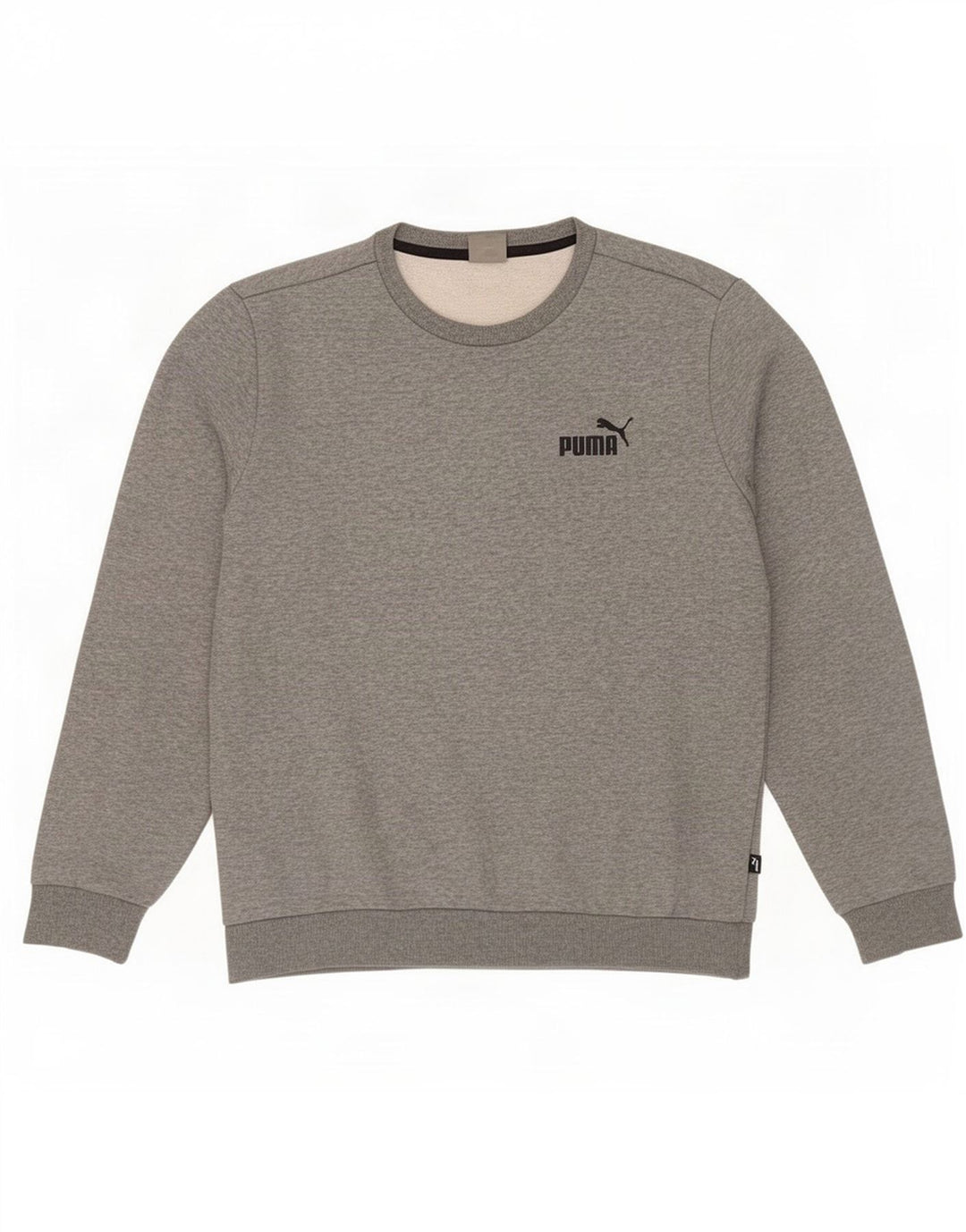 Puma Sweatshirt til mænd Medium Grey Flecked Bomuld