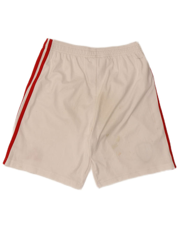 Adidas Boys Arsenal Graphic Sports Shorts 13-14 År Hvid Polyester
