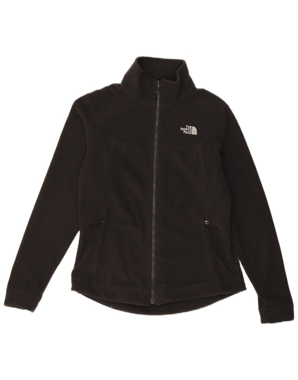 THE NORTH FACE Womens Fleece Jacket UK 10 Small Black Polyester