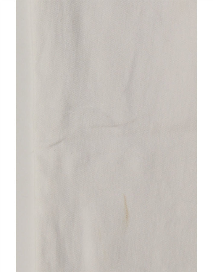 ZARA Dame Slim Jeans EU 34 2XS W24 L27 Hvid