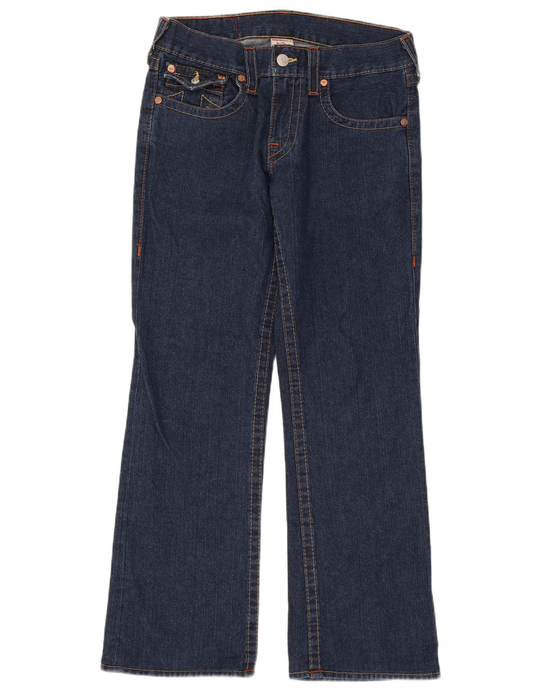 True Religion Dame Bootcut Jeans W31 L32 Blå Bomuld