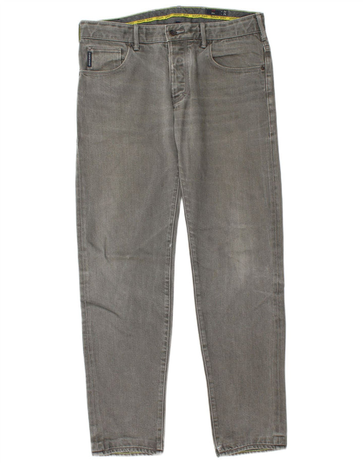 Armani Herre Slim Jeans W34 L34 Grå Bomuld