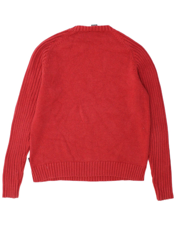 Gant drenge grafisk sweater med rund hals 14-15 år 3XL rød bomuld