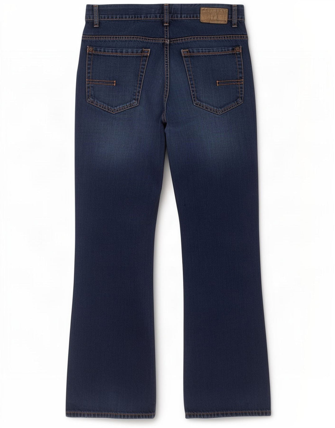 Calvin Klein Herre Bootcut Jeans W33 L30 Marineblå Bomuld