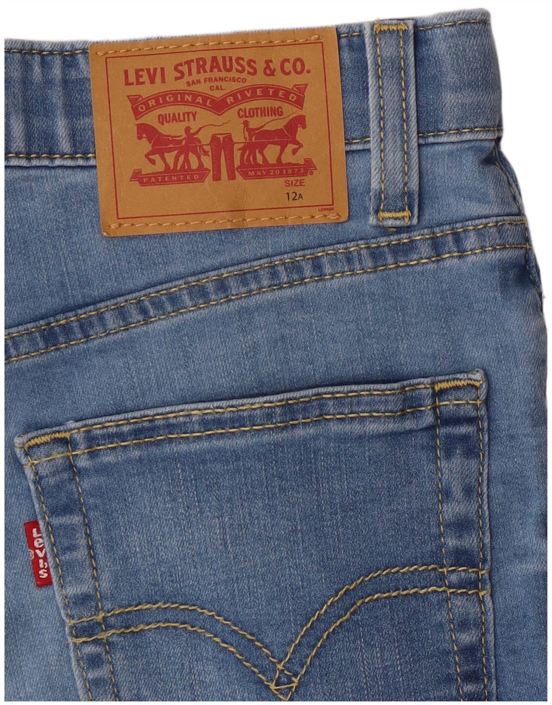 Levi's Boys denimshorts 11-12 år W26 Blå