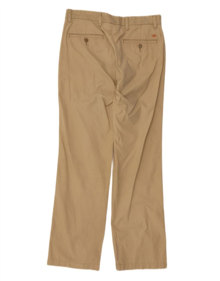 Dockers Straight Chino Bukser til mænd W31 L32 Beige Bomuld