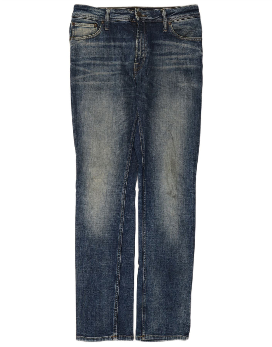 Jack & Jones Herre Slim Jeans W29 L32 Blå Bomuld