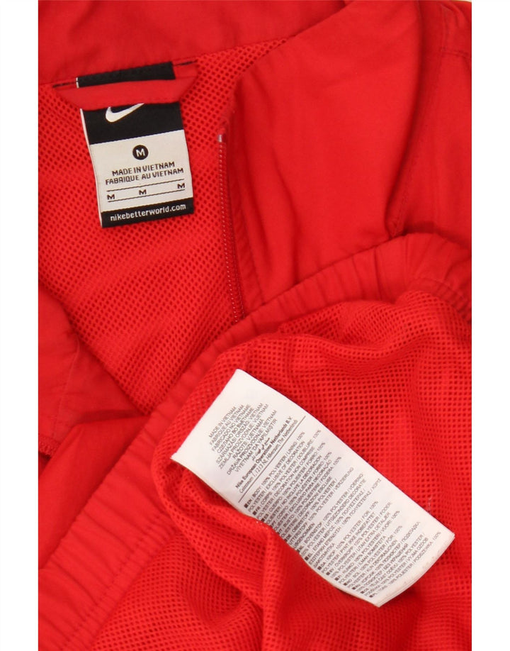 Nike Træningsdragt til mænd Topjakke Medium Rød Colourblock Polyester