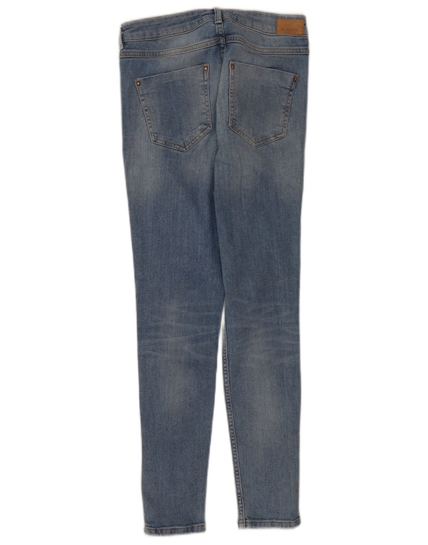 Zara Dame Skinny Jeans EU 38 Small W28 L28 Blå
