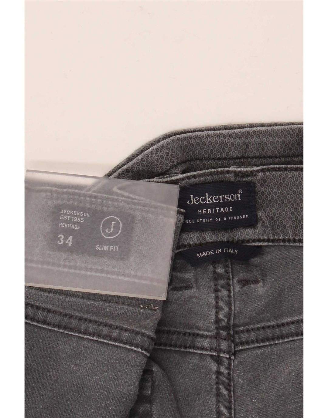 Jeckerson Heritage Slim Jeans W34 L30 Grå