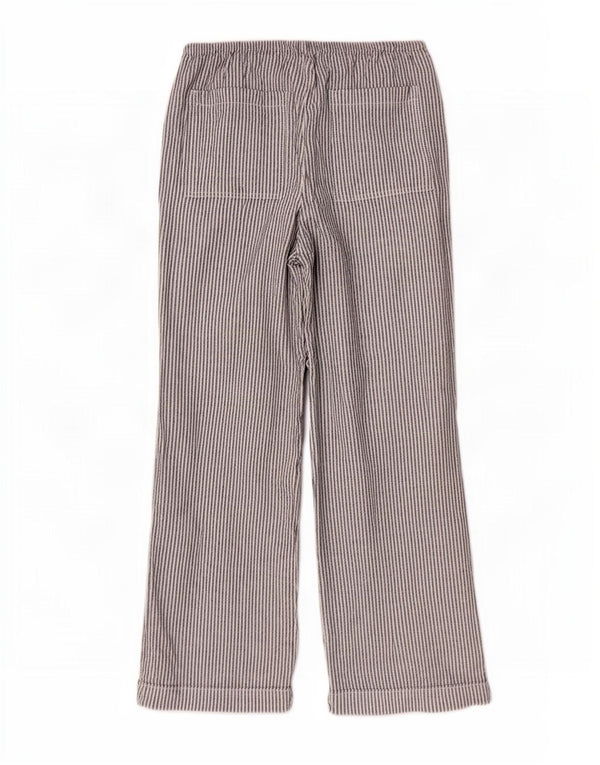 Marks & Spencer Kvinder Højtaljede Casual Bukser UK 16 Large W32 L26 Grå