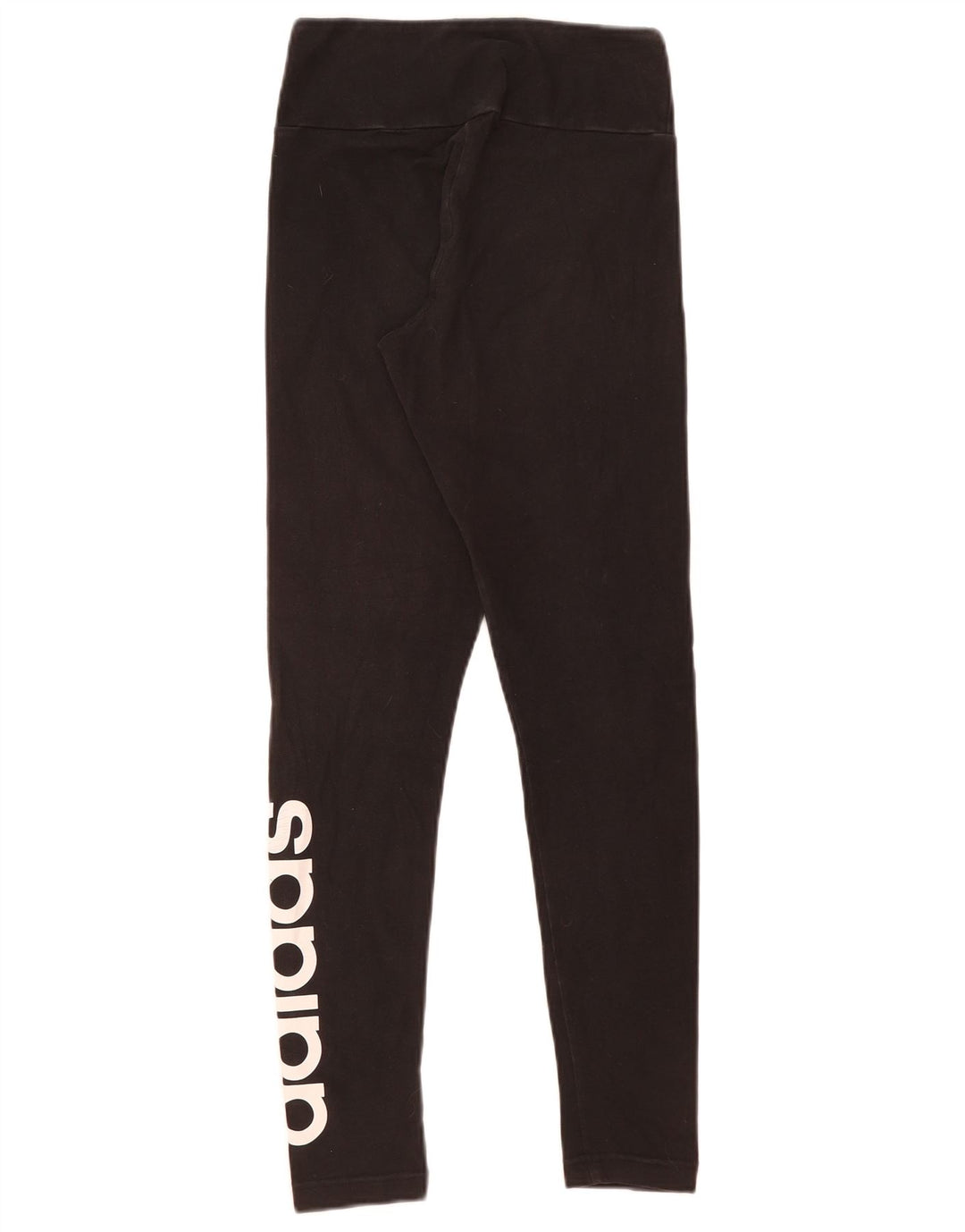 Adidas Graphic Leggings til kvinder UK 8/10 Small Black