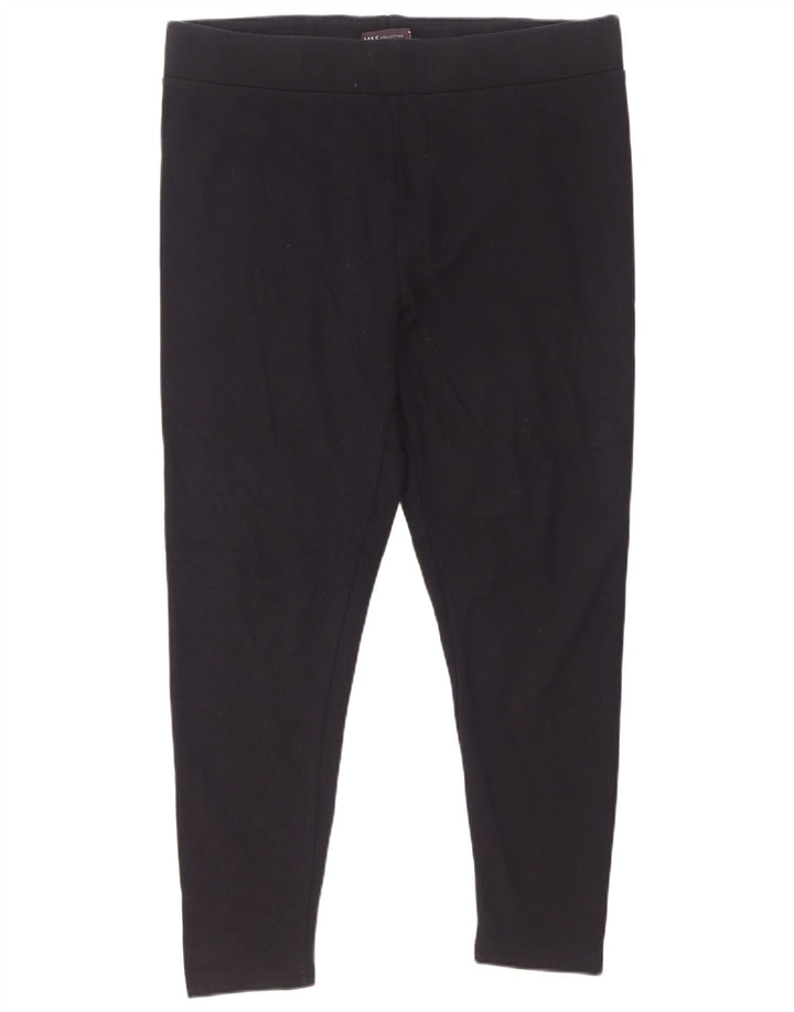 Marks & Spencer Dame Leggings UK 18 XL Navy Blue Polyester
