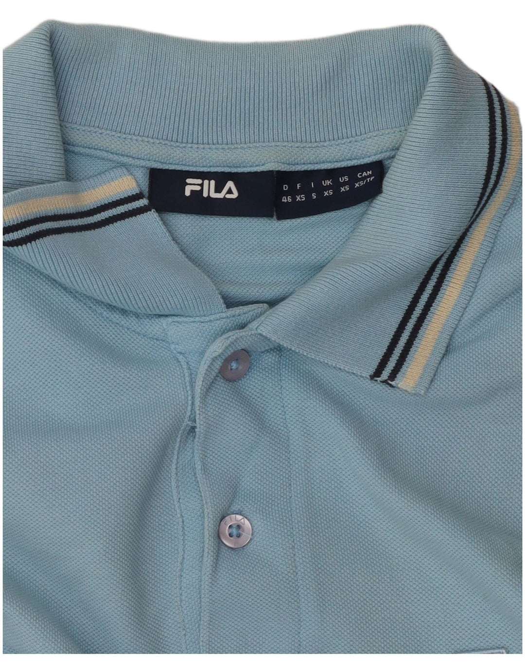 FILA Poloskjorte til mænd XS Blå