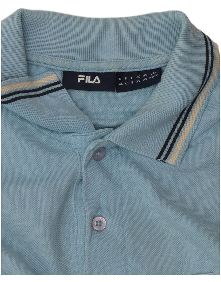 FILA Poloskjorte til mænd XS Blå