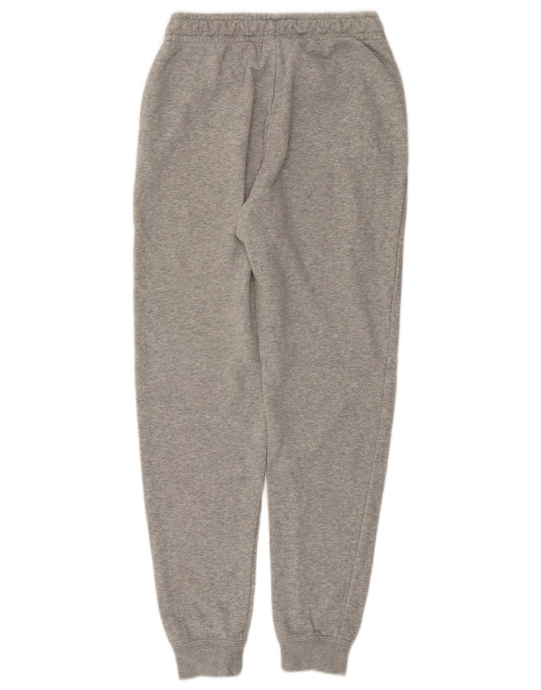 NIKE træningsbukser til kvinder Joggers UK 4 XS Grå Flecked Bomuld