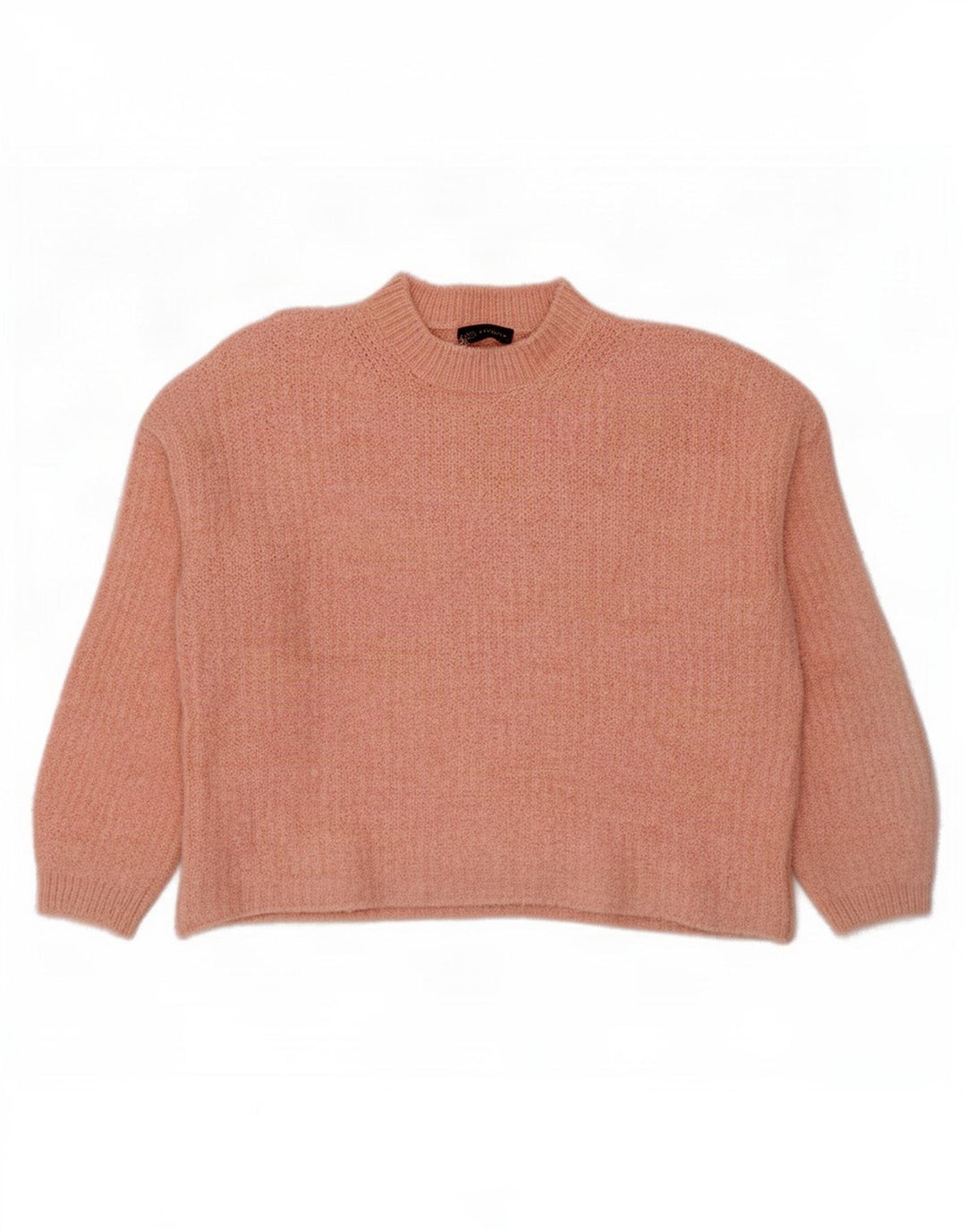 Marks & Spencer Dame Turtle Neck Jumper Sweater UK 14 Medium Pink