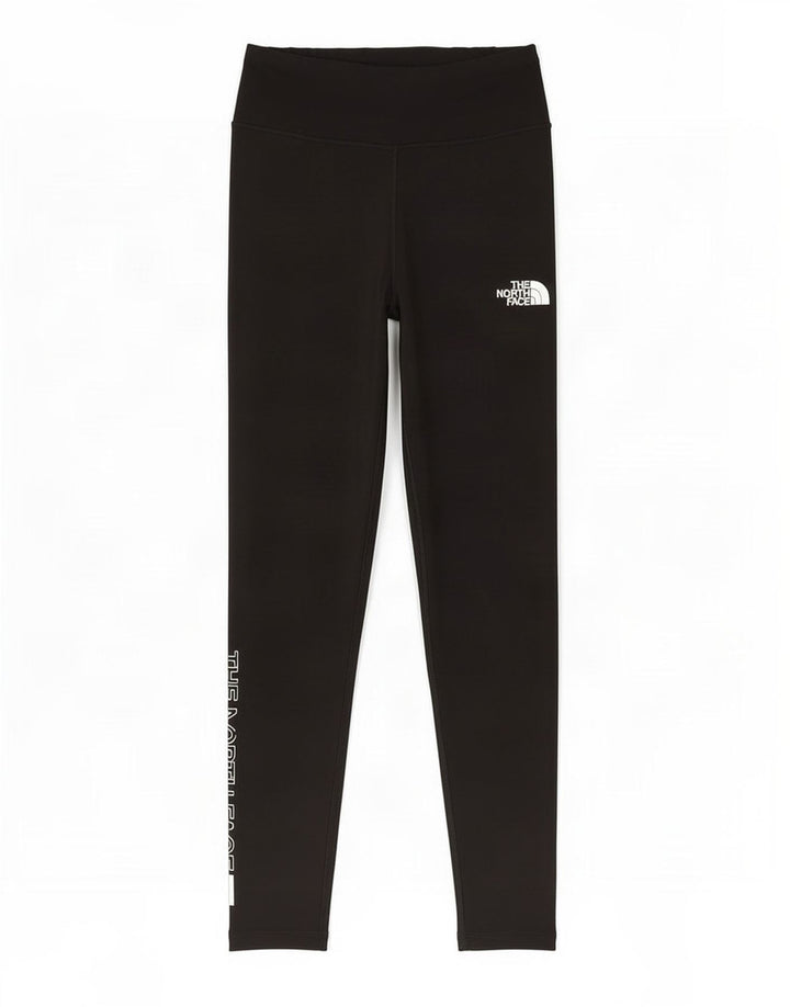 The North Face Kvinders Grafiske Leggings UK 12 Medium Sort