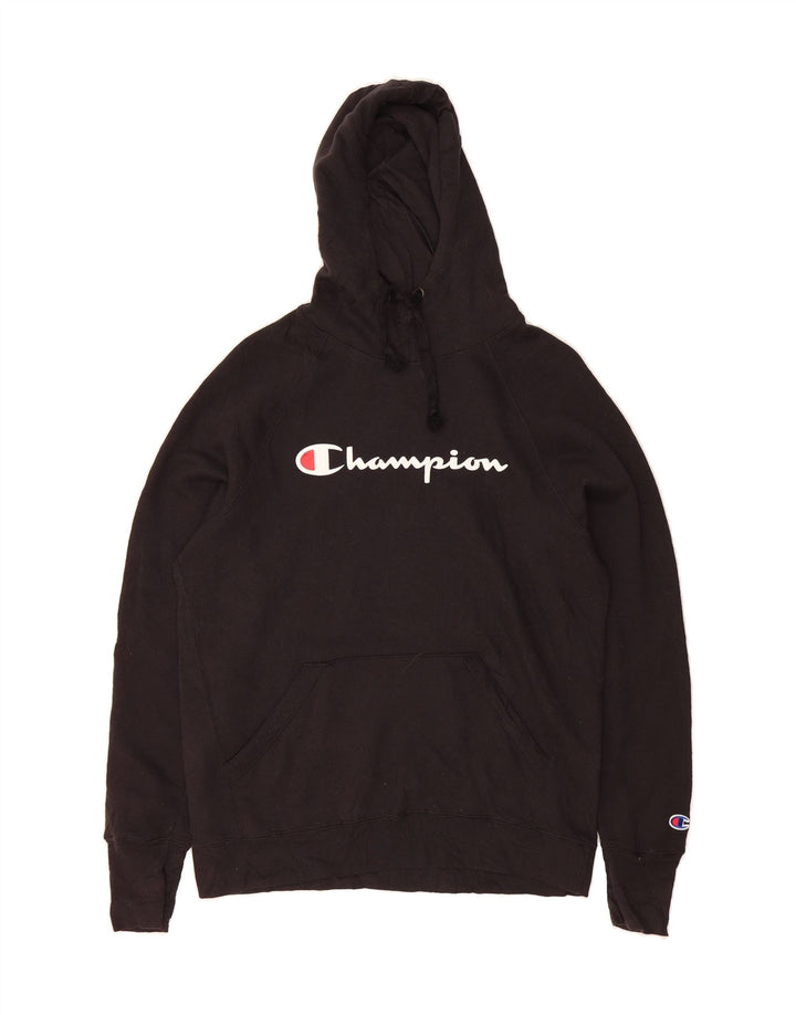 Womens Graphic Hoodie Jumper Medium Vintage Champion and Second-Hand Champion from Messina Hembry 