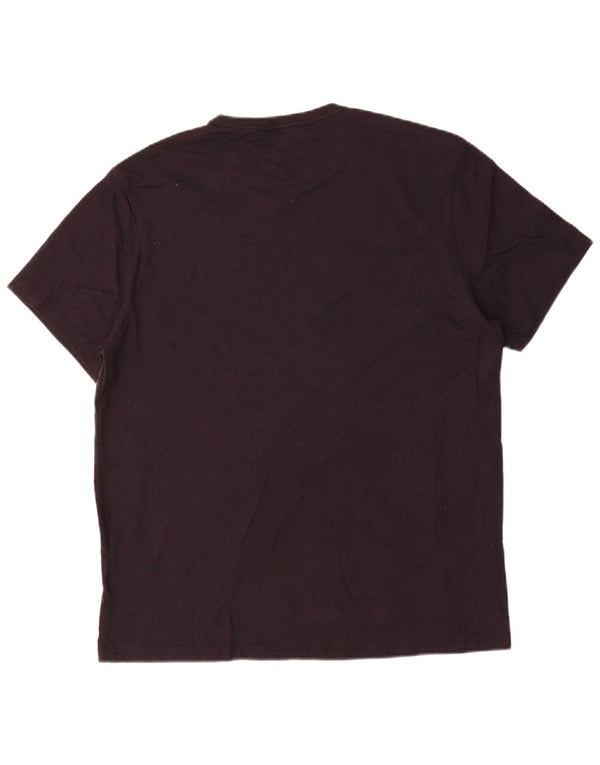 Jack Wills Herre Classic Fit T-Shirt Top XL Sort Bomuld