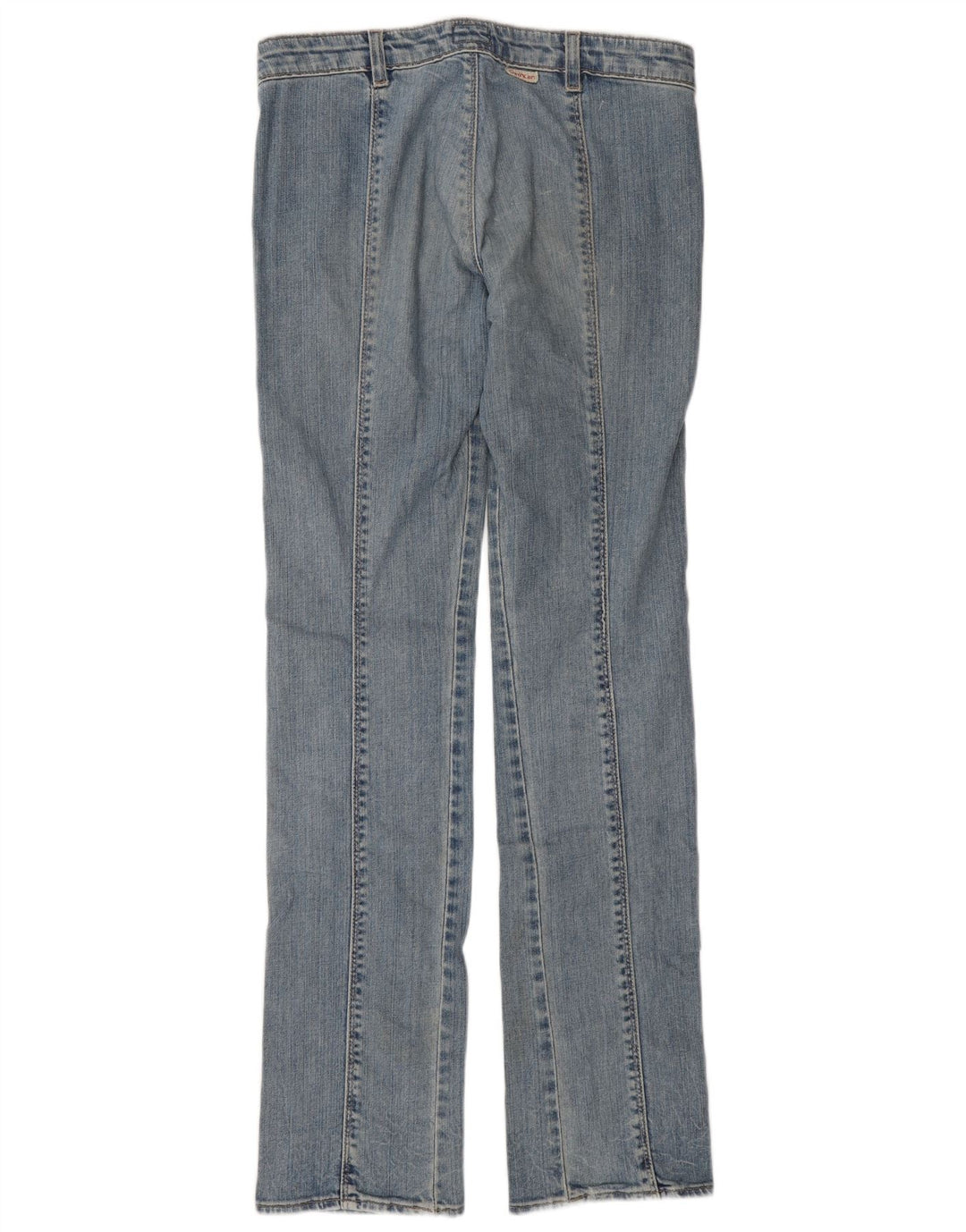Calvin Klein Dame Straight Jeans W29 L35 Blå Bomuld