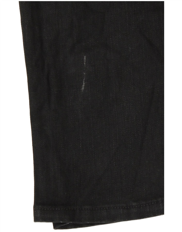 Tommy Hilfiger Herre Straight Jeans W32 L32 Sort Bomuld