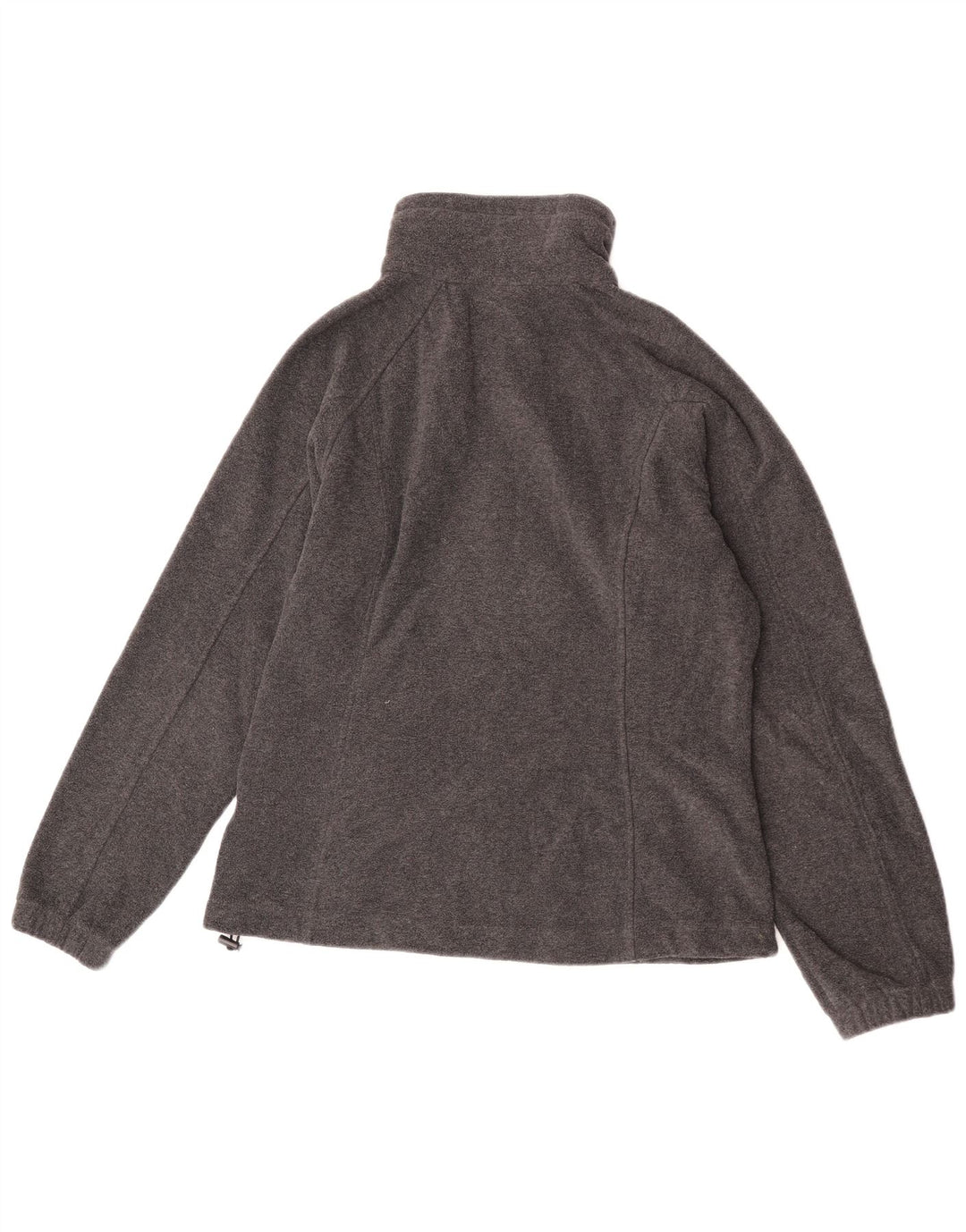 Columbia Dame Fleecejakke UK 14 Medium Grey Polyester Sports